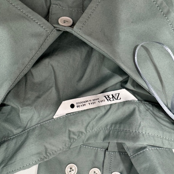 Zara button up top - Picture 6 of 6